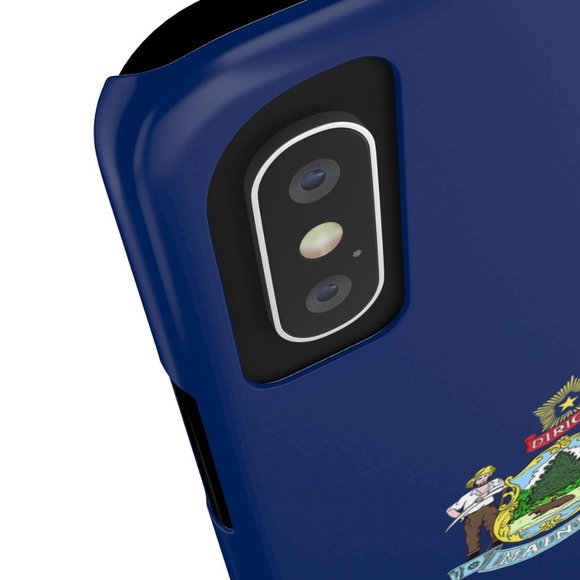 Maine State Flag Phone Case - Picture 5 of 10